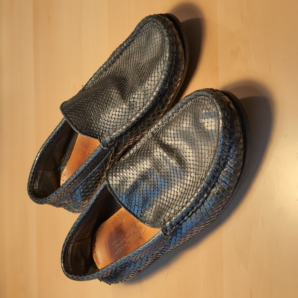 Friendship Genuine Leather Thailand black shoes